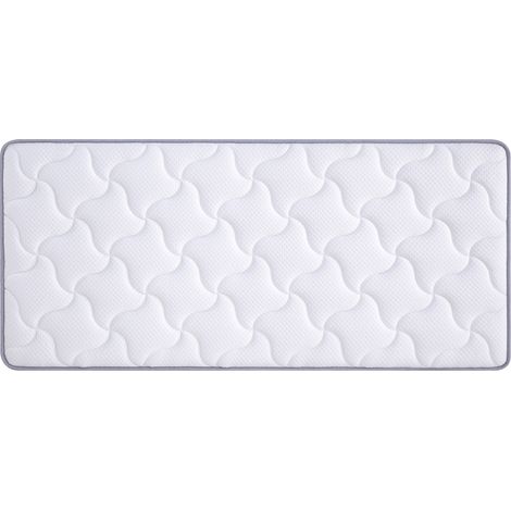 Taschenfederkernmatratze 7 Zonen 140x190x10 cm H3 weiß (1/5)