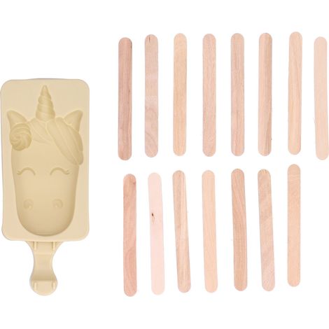 Moule à Glace Animaux Cartoon DIY - Moule à Barres Glacées Jaune Foncé pour Cuisine (1/5)
