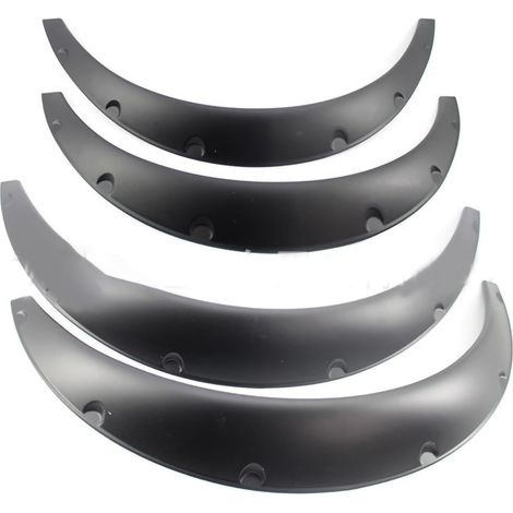 Autocollant de protection pour passage de roue, élargisseur d'ailes, protection universelle pour automobile type 1 (1/4)