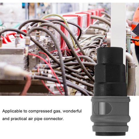 Raccord rapide pneumatique autobloquant en plastique/acier de type C SF, filetage intérieur G1/4" G3/8" G1/2" G3/8 (1/5)