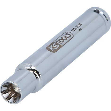 KS TOOLS 3/8" Llave de vaso especial para tornillos de colector de admisión - 150.2519 (1/4)