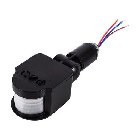HOXILEELEO - Interruttore a parete a infrarossi, sensore di movimento PIR LED all'aperto di 90 250V 180 gradi (1/5)