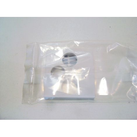 Enjoliveur manette simple blanc prise tv-FM-sat white coated NIKO 154-69551