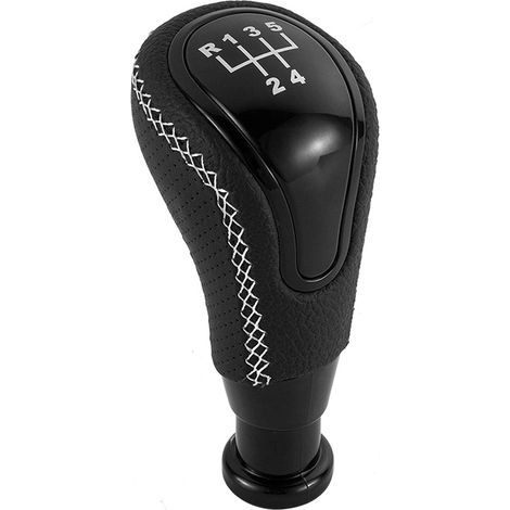 Suitable for gear shift knobs, gear levers and paddle shifters of Russian Lada cars with red stitching and square holes, one per pack. (1/4)