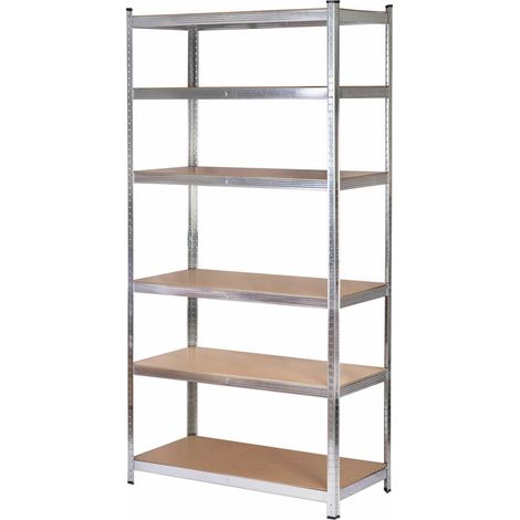 Awtools Modello Scaffale Metallico Robusto con 6 Ripiani (1/2)