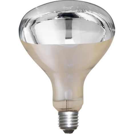 Lampe infrarouge 250W, verre trempé, transparente (1/2)