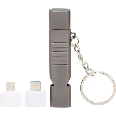 Clé USB 16GB en Alliage d'Aluminium Antichoc avec Porte-Clés - Étanche, USB 2.0, Mémoire Flash Portable pour Extérieur (1/5)