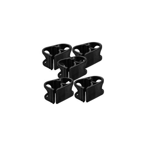 6-12mm Colliers de Serrage Tuyau Plastique Réglables 5 Pièces Arrêt et Régulation du Débit d'Eau Usage Laboratoire Pharmacie Équipements (1/5)