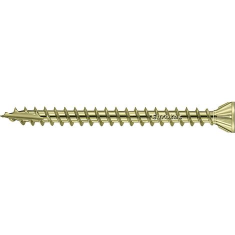 Eurotec OSB-Fix Holzschrauben 4,3x45 mm Schrauben ETA-11/0024 verzinkt-gelb