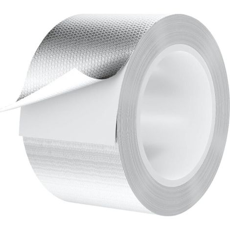 CCYKXA Aluminum Adhesive Tape, 20m Metallic Sealing Tape, Heat Resistant Aluminum Tape, Waterproof Metallic Tape, for Household Appliances, Pipes