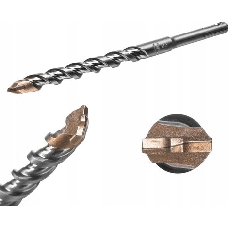 Broca para perforador smart sds plus duo 8 mm 600 mm (1/3)