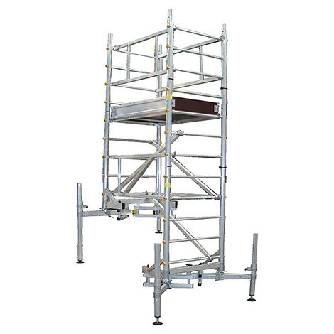 Trabattello per scale 1 piano - Altezza max. di lavoro 5.00m - ES310ESCA
