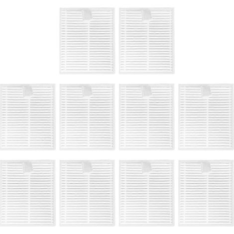 Lot de 10 filtres HEPA de rechange pour aspirateur M5 / M5+ / L5. Filtres lavables et réutilisables. (1/5)