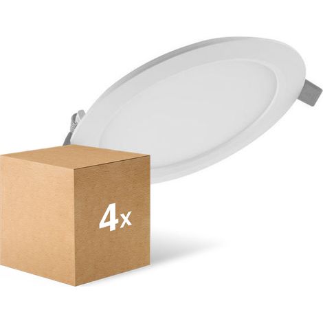 Lot 4x Ledvance Downlight LED Slim Ronde DN155 12W 1020lm 120D -