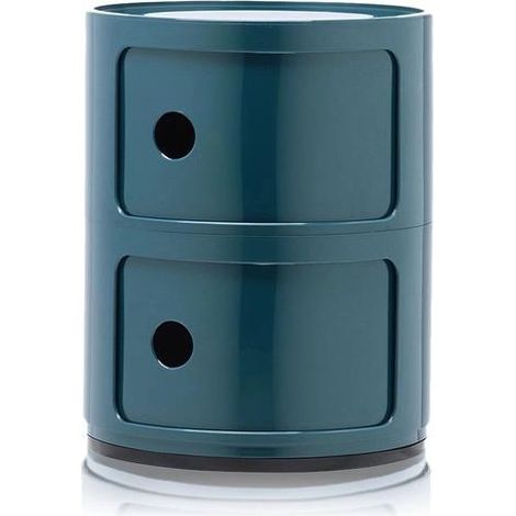 Unità di stoccaggio kartell Componibili blu 40 cm diametro