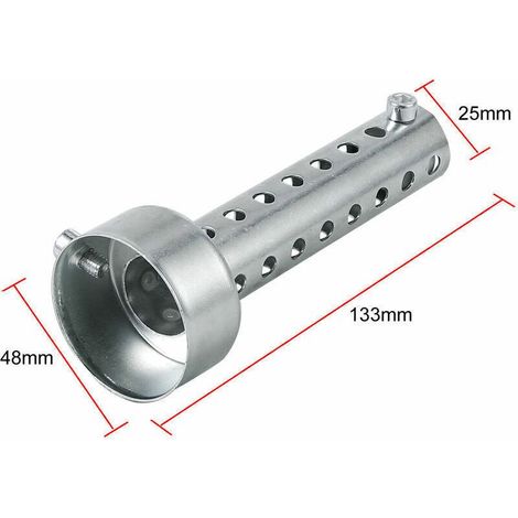 2 Pièces Insert chicane DB killer universel échappement silencieux Moto 48mm (1/5)