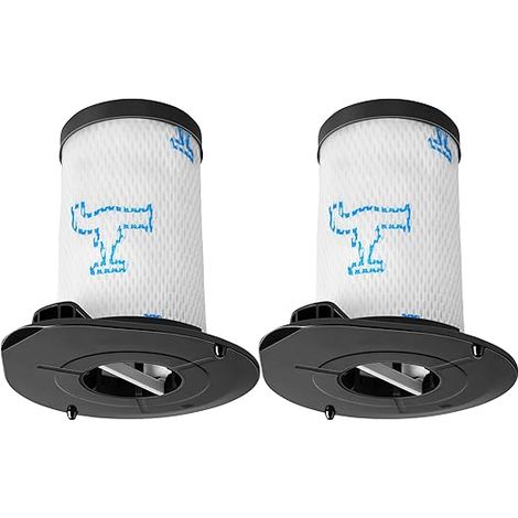 2 Filter für Rowenta Air Force 460, 560 Air Force Flex 560, Air Force 360 ​​MAX, ZR009002, RH9252, RH9253, RH9256, RH9286