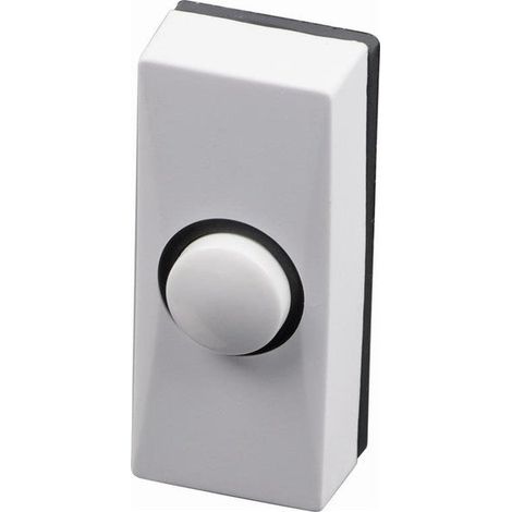 Scs Sentinel – Bouton de sonnette filaire non lumineux – Alimentation 24V – Installation en applique – Résistant aux intempéries – Dimensions 55x25x15mm