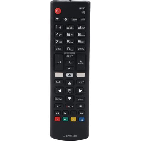 Télécommande universelle compatible LG Smart TV 32LK6100, 32LK6200, 43LK5900 (modèles 2018) (1/5)