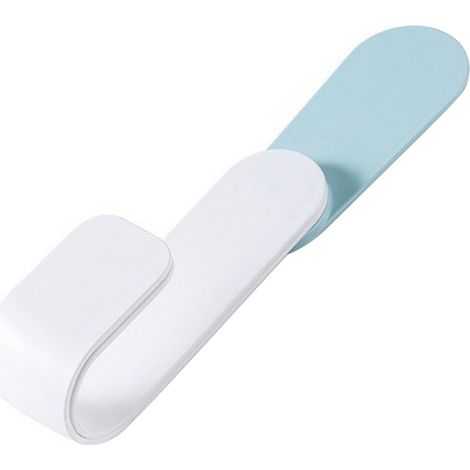 Support mural rotatif auto-adhésif pour couvercles de casseroles, sans perçage, blanc (1/5)