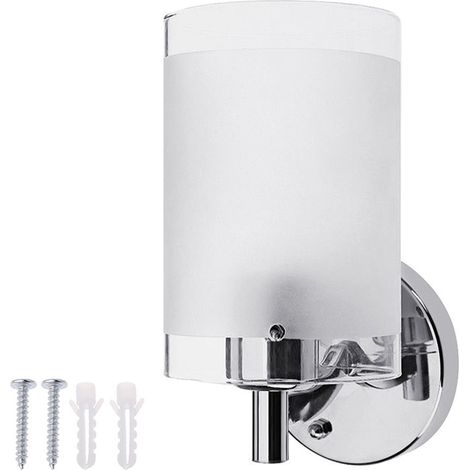 Applique murale en verre, AC85-265 V, E27, pour chambre, couloir, salon et environnements intérieurs.-AquaForge