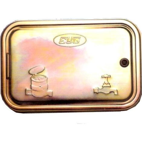 FPLUS puertas contador agua cincada 370 x 240 x 32 bicromatada