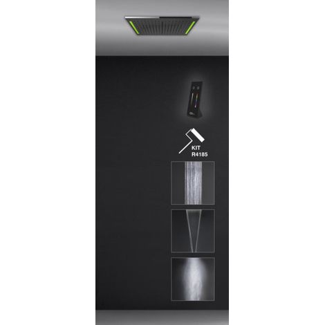 Gessi Colour, système de douche encastré multifonctions,