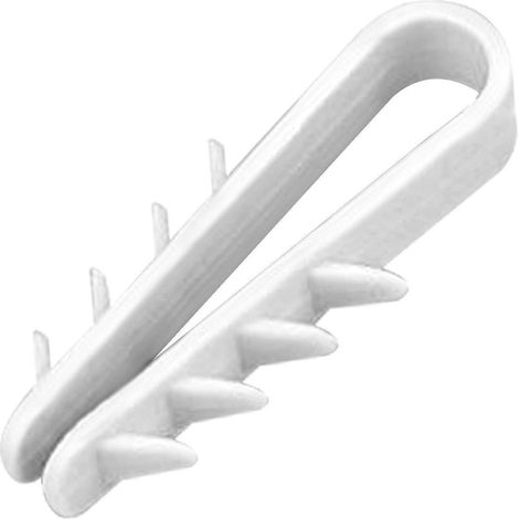 Supporto per cavi orno modello 5908254850233 bianco 5 mm