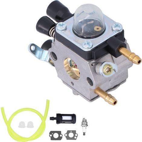 Ersatzteile für Vergaser, Zündkerze, Kraftstofffilter und Dichtung, kompatibel mit Stihl BR500, BR550 und BR600 Laubbläsern (1/5)