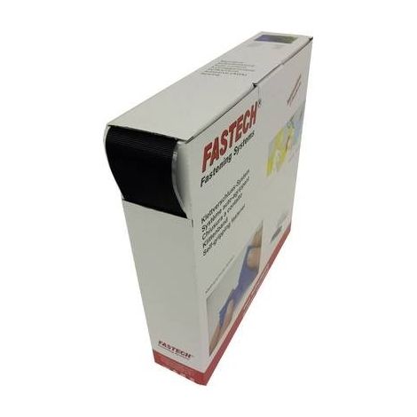 FASTECH® B50-SK-ETN32CB25 Nastro a strappo per incollaggio colla a caldo Micro ganci (L x L) 25 m x 50 mm Nero 25 m (1/2)