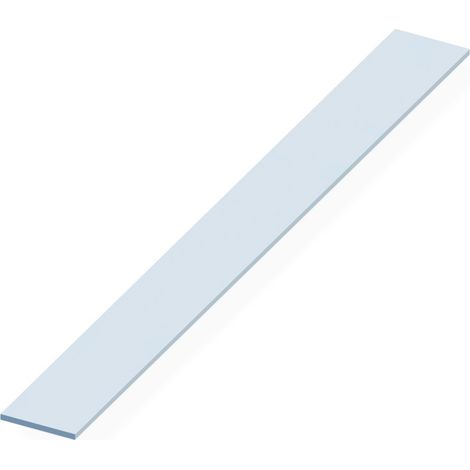 Vormann Alu-Profil Flachstange 15x2 mm, silber elox. 1000 mm lang