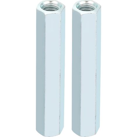 Écrou d'Embrayage M8 Long x 1,25 avec Entretoise - 2 Écrous à Tige 66mm - L25204Y (1/5)