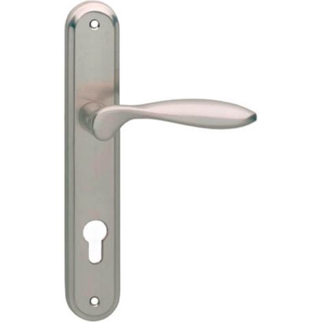 Poignée de porte rétro George PC 72mm nickel mat - 0019.169536