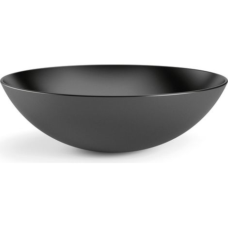 Lineabeta - Lavabo tondo da appoggio Acquaio in ceramica Ø43 cm