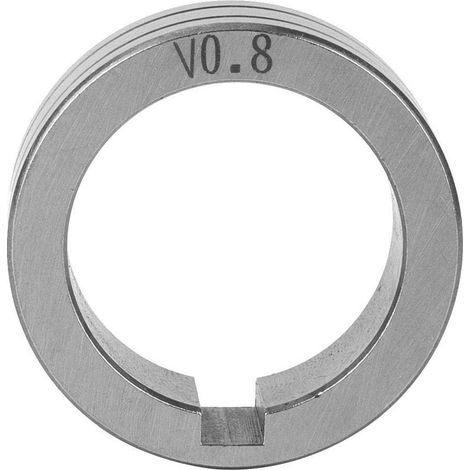 Petite roue guidage fil binzel – 0.8mm – pression – dévidoir soudage gazeux (1/5)