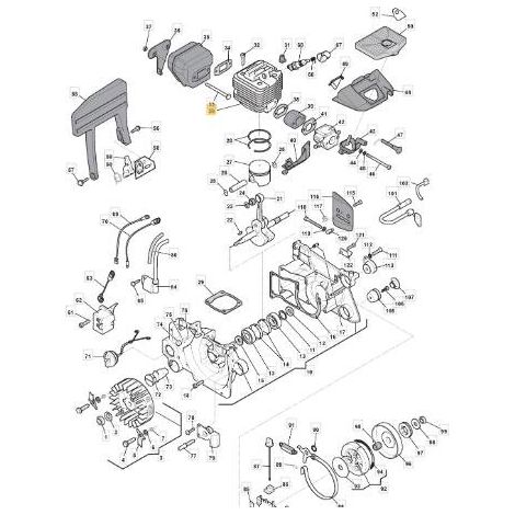 CILINDRO KZ 848C9012A7 - RdC ORIGINAL STIGA - 6995136