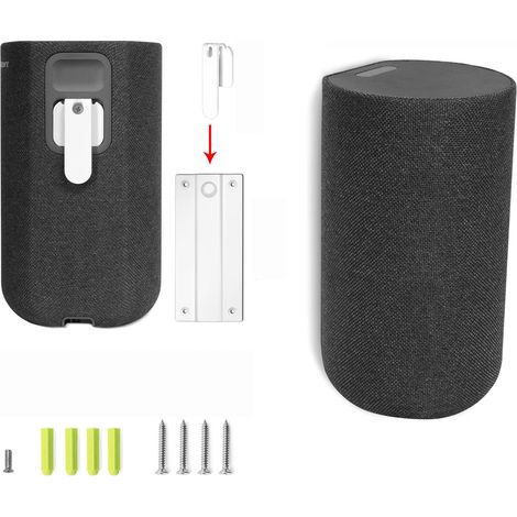 Kompatibel mit Sony/SA-RS5 Lautsprecherhalterung, Wandhalterung, Lautsprecherständer-Zubehör, Lautsprecherhalterung für Heim-Lautsprechersysteme (Weiß), 2 Stück