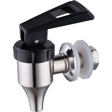Rubinetto di ricambio in acciaio inox 304 per dispenser di bevande fredde o vino, ideale per uso domestico e per feste. (1/3)