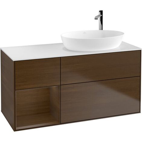Villeroy & Boch F921GNGN Armoire sous-lavabo Finion F92 (1/2)