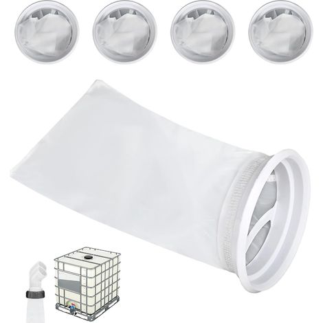 4er-Pack IBC-Filter für Regenwassertanks – Nylon-IBC-Filter für Regenwassertanks – Waschbar – Ersatz-IBC-Filter für Regenwassertanks (1/5)