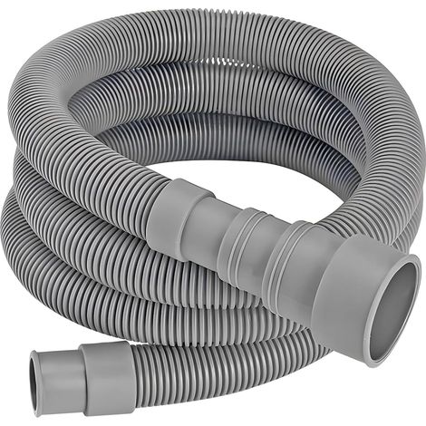1,5M Tuyau Vidange Machine a Laver, Rallonge de Tuyau D'évacuation Universelle pour Lave-Linge, Lave-Vaisselle, Souple et Résistant, Sans Fuite (1/5)