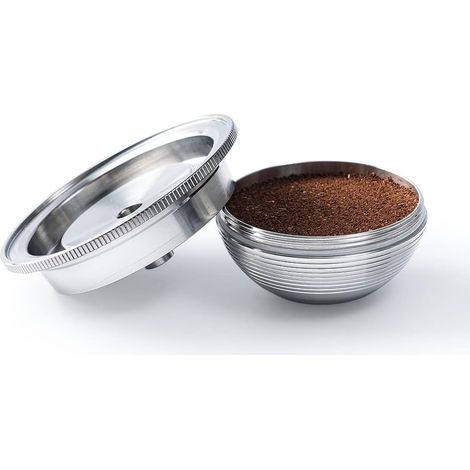 Filtre À Café En Acier Inoxydable - Pour Machine À Café Capsule - Compatible Avec Machines Nespresso Et Keurig - 1 Pièce (1/5)