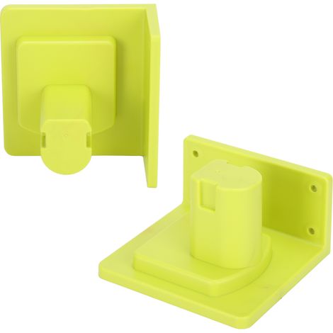 Kit de 2 supports muraux en ABS pour outils Ryobi One (1/5)
