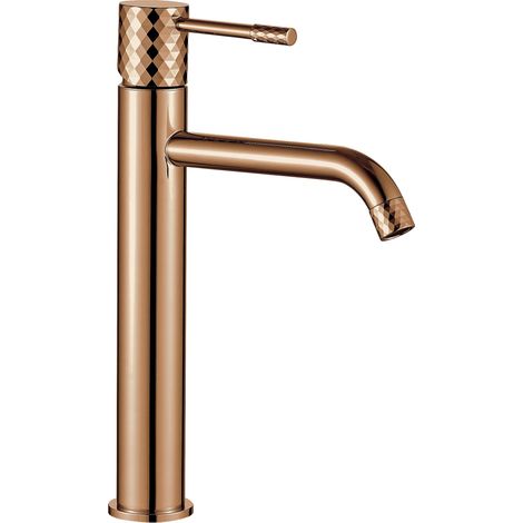 GRIFO DE LAVABO REA LUNGO DIAMOND COPPER HIGH (1/2)