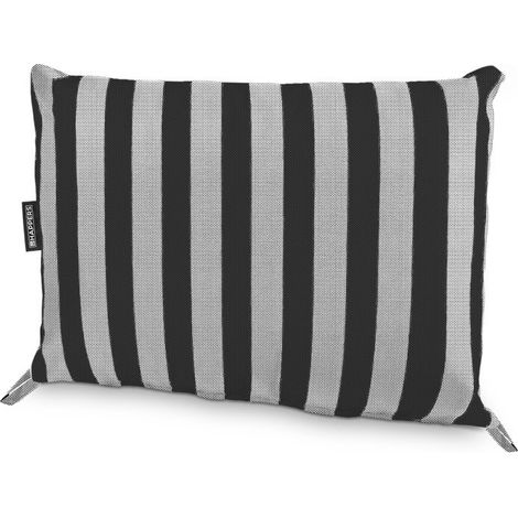 Cojín para Palets Toldotex Negro Respaldo 80x45x20 Rayas Negro