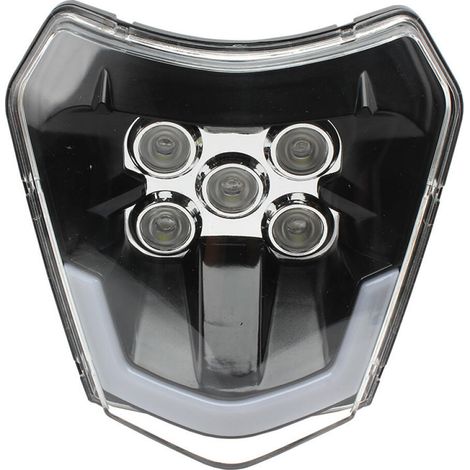 Plaque avant de phare à LED pour moto KTM EXC 300 XC XCF XCW XCFW SX SXF SXS 125 (1/3)