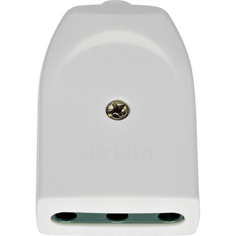 VIMAR - 00222.B 2P+T 16A P17 douille axiale blanche
