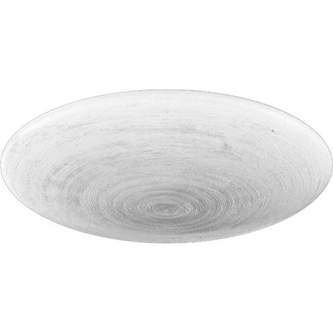 Plafoniera vetro argento top light jelly 1219 50 si e27 led decoro artigianale