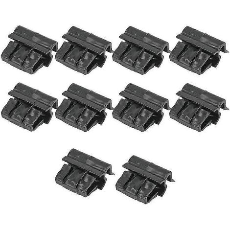 10PCS for Tesla Model 3 Front Trunk Car Plastic Buckle Hood Box Clip 1472872-00-C (1/5)