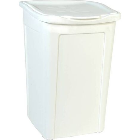 PORTABIANCHERIA CM.37X37X53H 50LT. BIANCO. Prezzo per 1 pezzo.